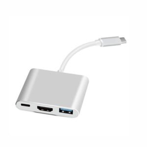 TYPE C TO HDMI USB + TYPE C (3 IN ONE)