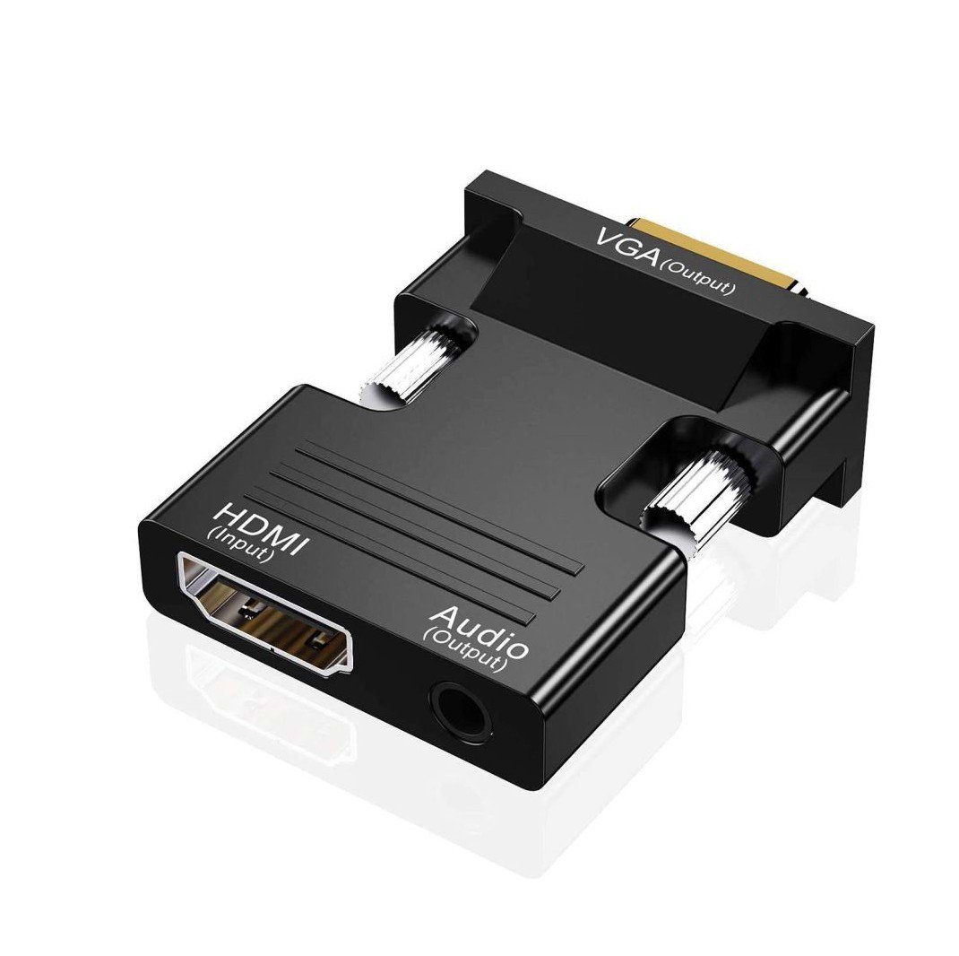 HDMi TO VGA CONVERTER (HDMI FEMALE VGA MALE)