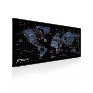 MOUSE PAD WORLDMAP 700MM*300MM*2MM (STICHED)