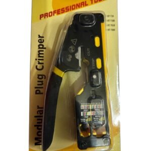 Crimping tool Passthrough Ethernet for Cat5/Cat6/Cat7