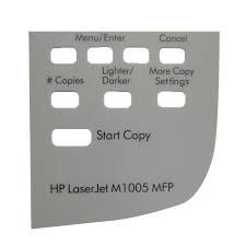Control Panel Sticker / Display Panel Sticker For HP LaserJet M1005 (New Import)