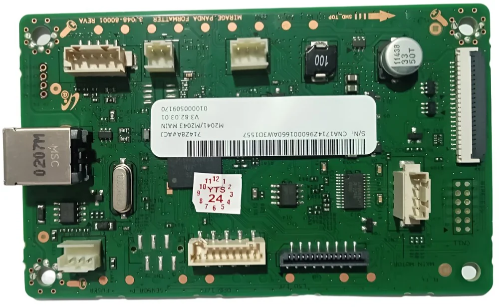Formatter Board / Logic Board For HP Laserjet 108a / 108w Printer (Import Original)