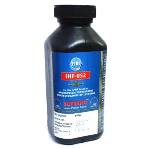 IHP-052 ITDL 12A Toner Powder (140 Gram) For HP LaserJet 1020 / M1005 / P2055 / LBP 2900 / M401 (49A / 80A / 53A / 11A / 55A)